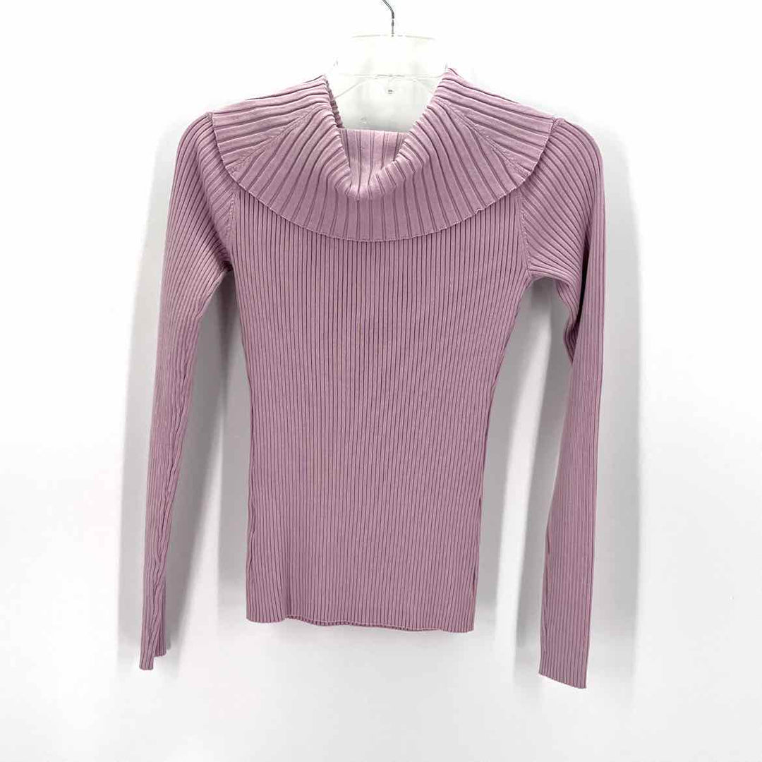 Size M Anthropologie Lilac Knit Sweater