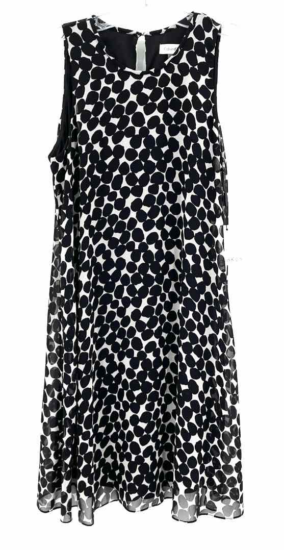Size 8 Calvin Klein Black Dress
