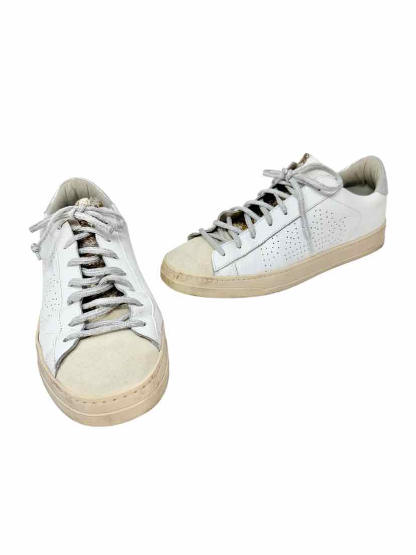 Shoe Size 41 P448 White Sneakers