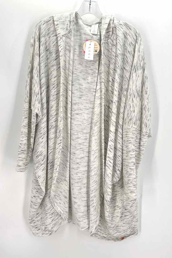 Size 14/16 LIVI Cream Knit Cardigan