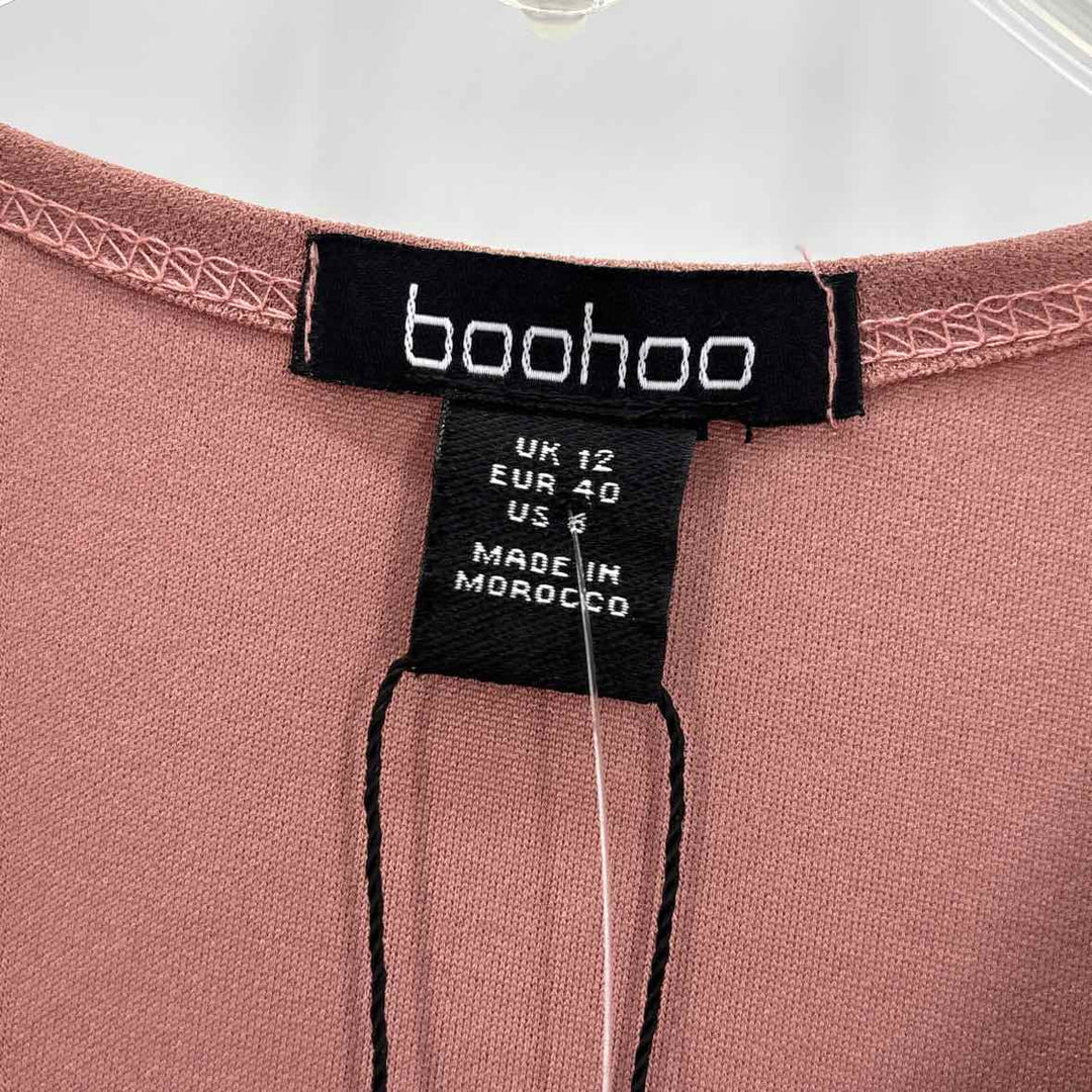 Size 8 BOOHOO Pink Knit Dress