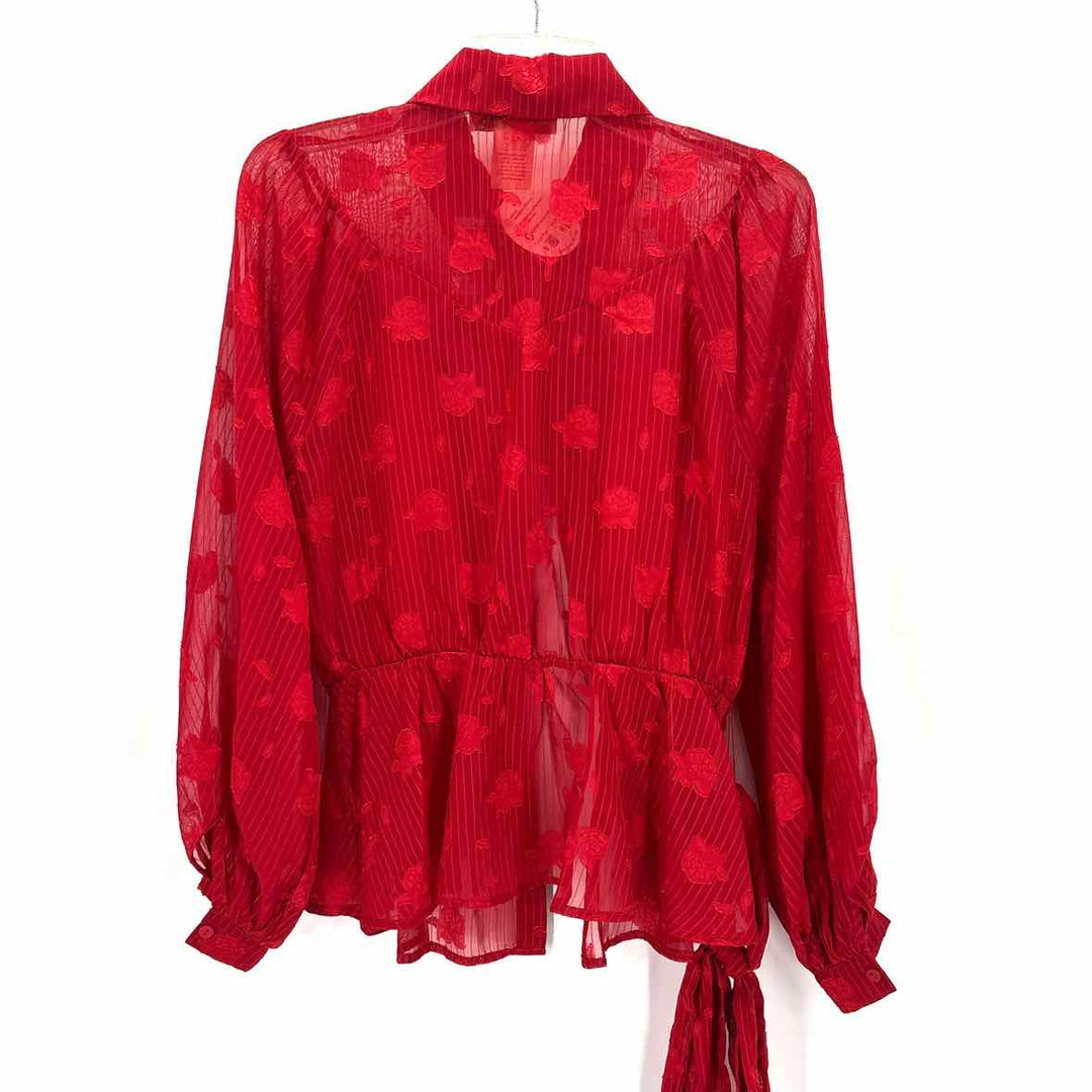 Size S FLYING TOMATO Red Shirt