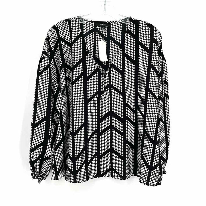 Size M ALFANI Black Shirt