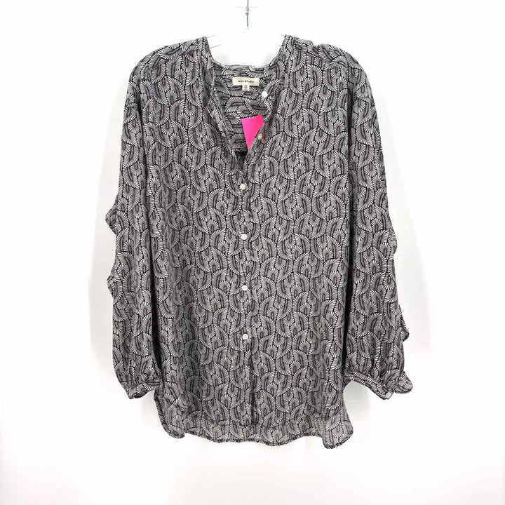 Size 2X MAX STUDIO Multi-Color Shirt