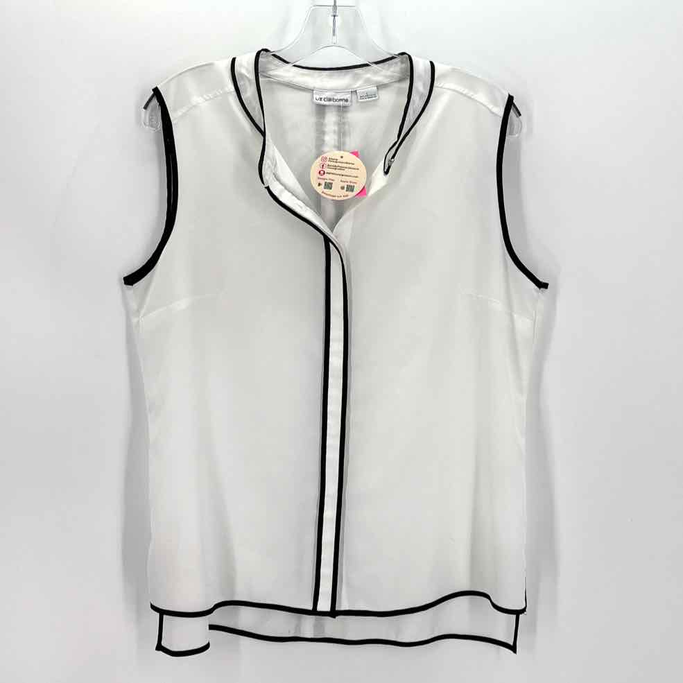Size L LIZ CLAIBORNE White Shirt