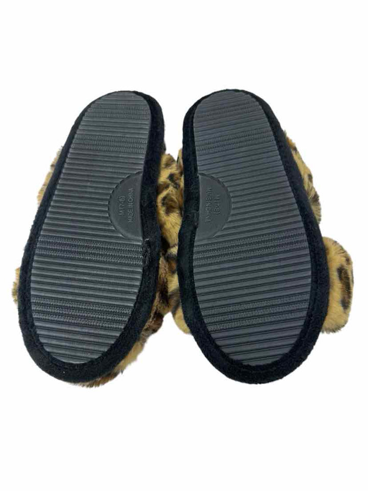 Shoe Size 7 Banana Republic Brown Print Slippers