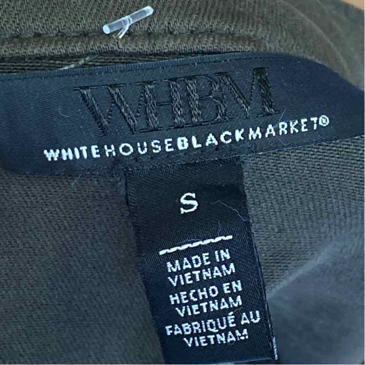 Size S White House Black Market Olive Jacket