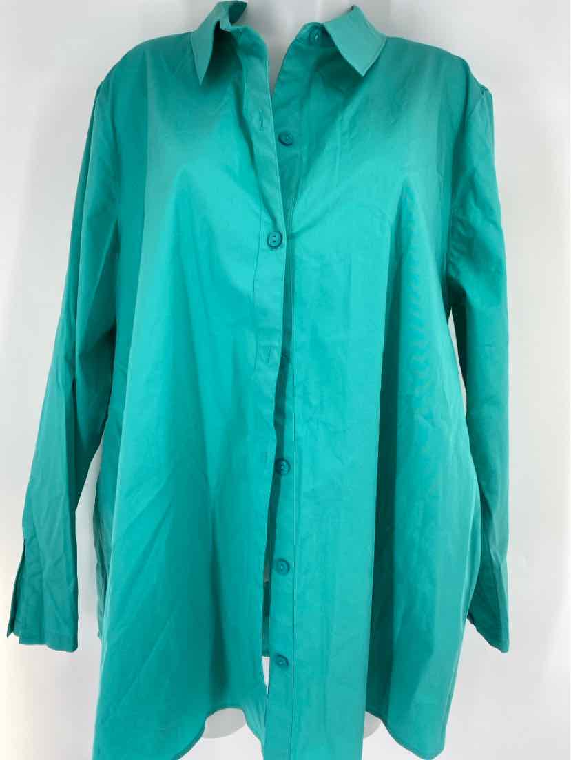 Size XL Teal Shirt