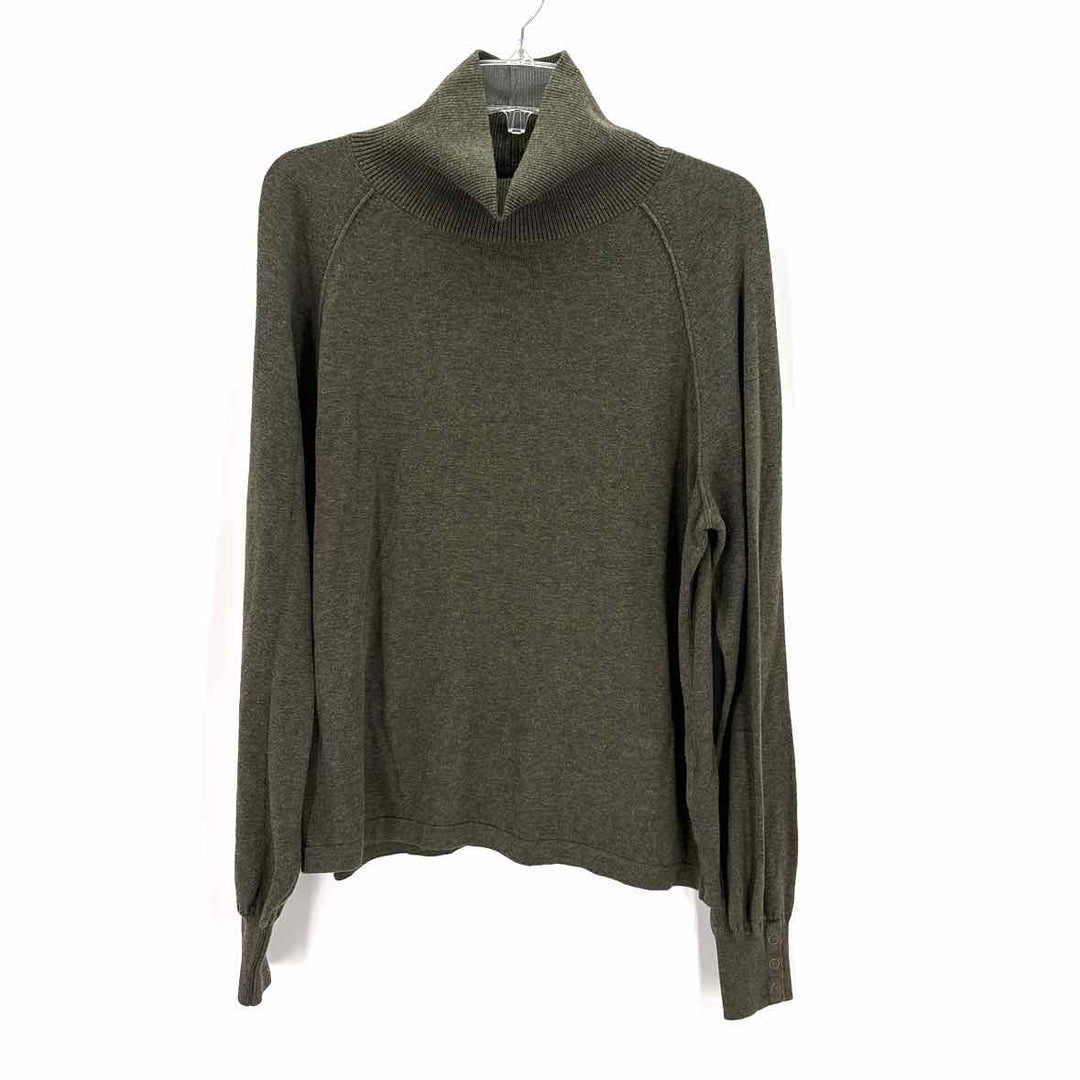 Size L LILLA P Olive Sweater