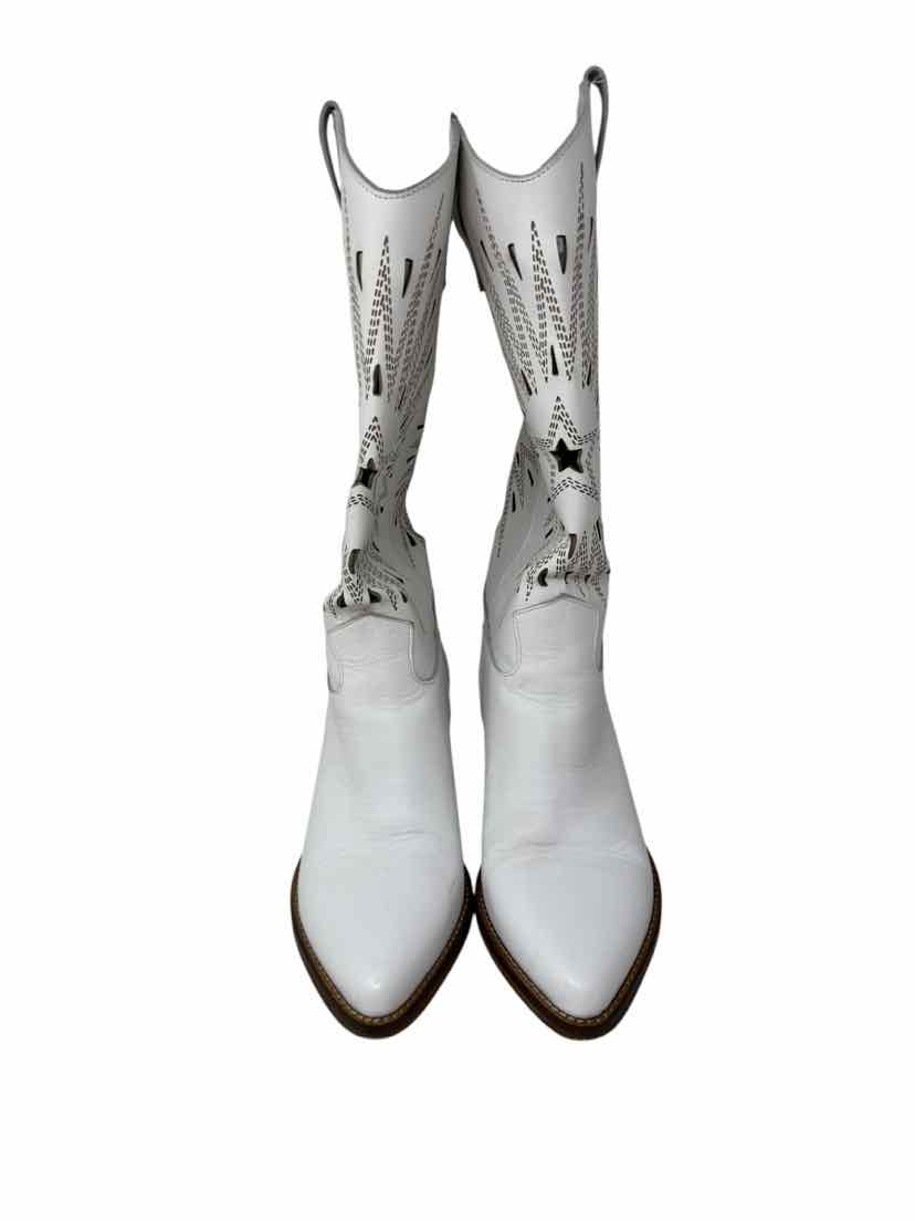 Shoe Size 37 White Boots