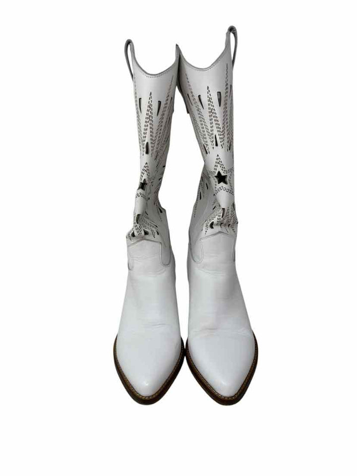 Shoe Size 37 White Boots