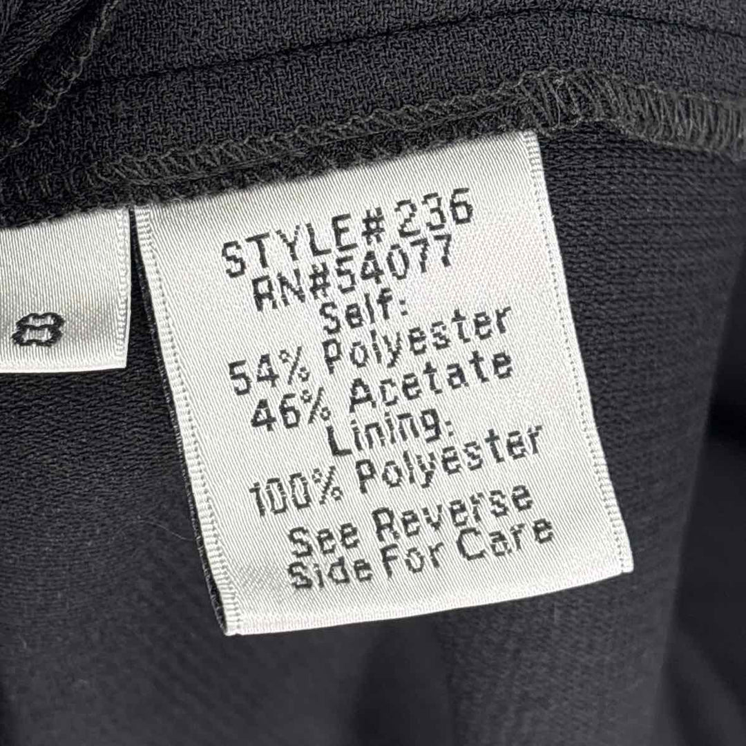 Size 8 CABI Black Dress