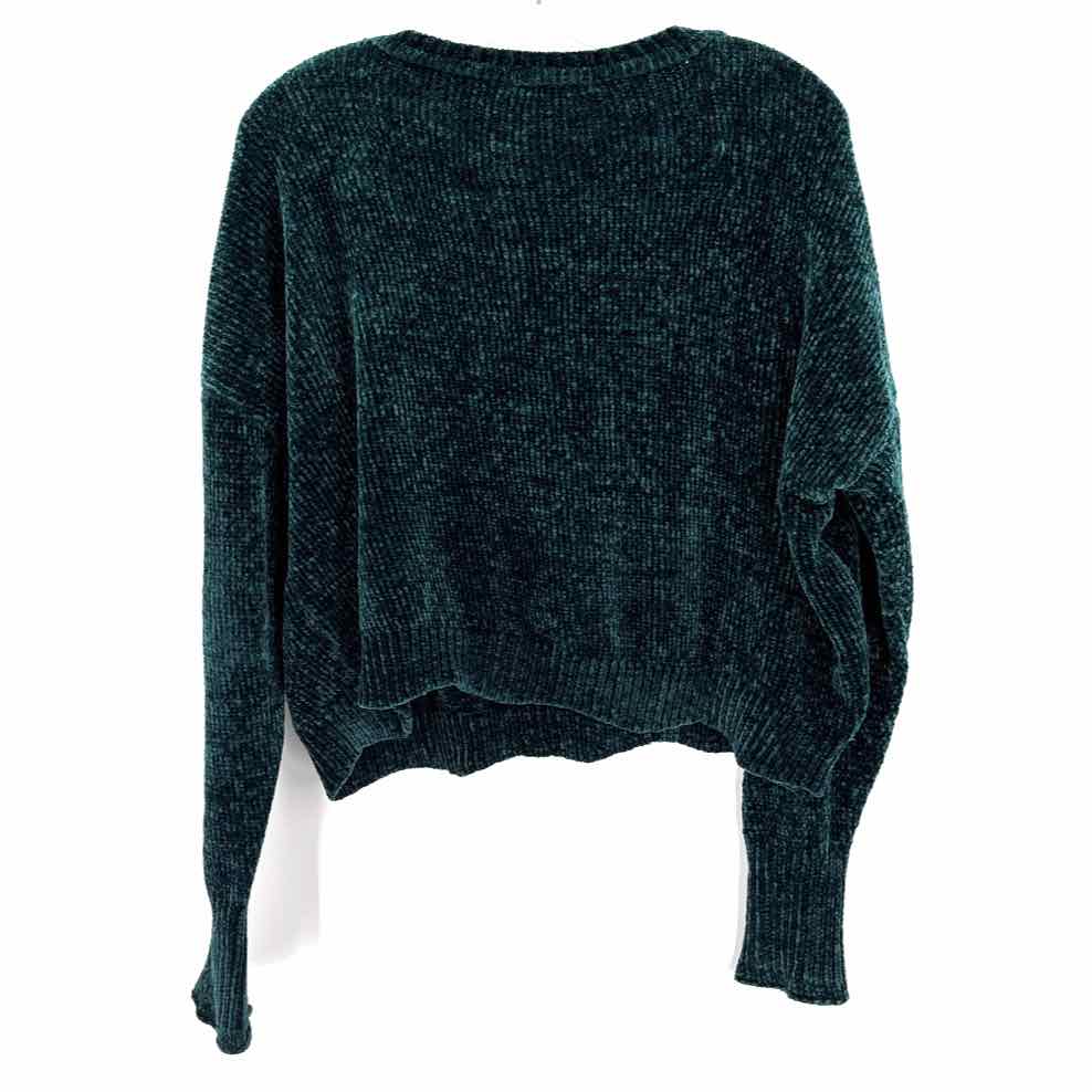 Size M ROMEO & JULIET Forest Green Chenille Jacket