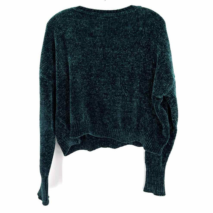 Size M ROMEO & JULIET Forest Green Chenille Jacket