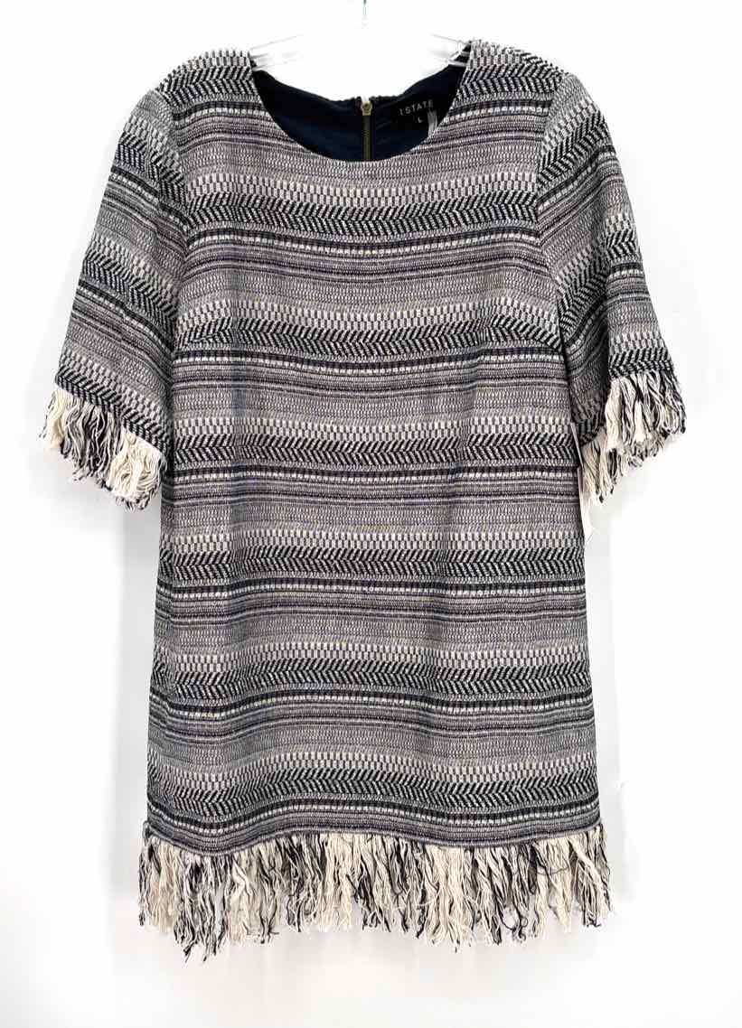 Size L 1. State Navy Knit Dress