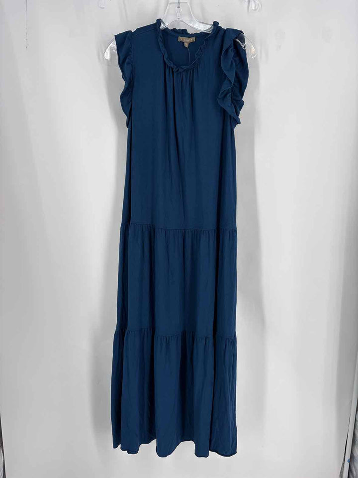 Size M LILLA P Navy Dress