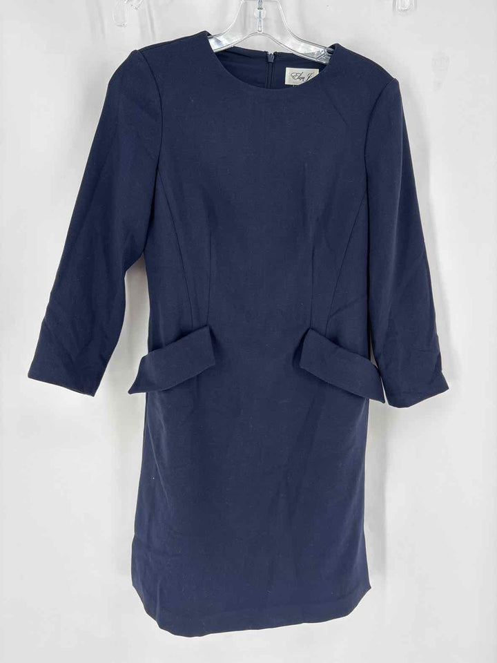 Size 2 ELIZA J Navy Dress