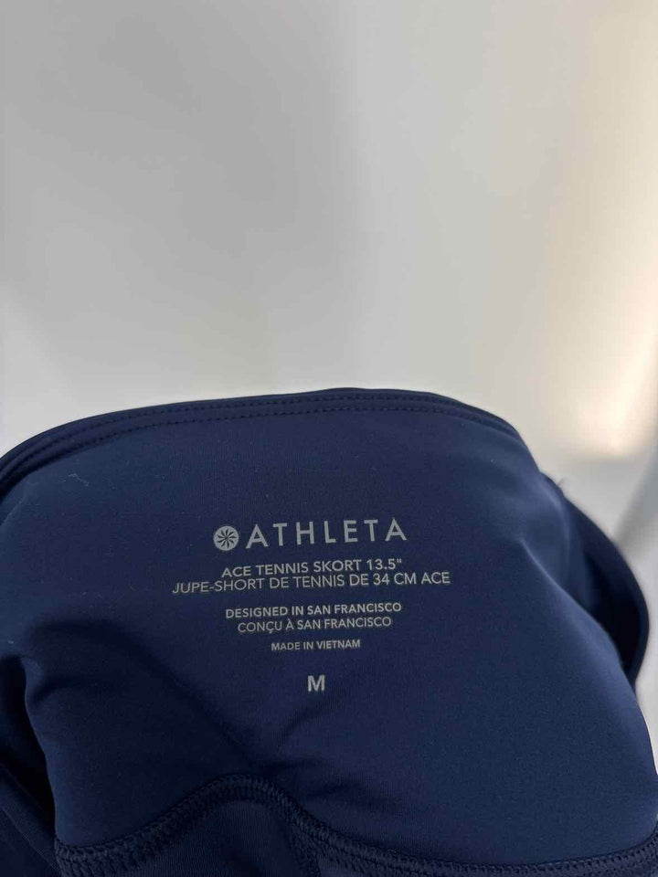 Size M Athleta Navy Skirt