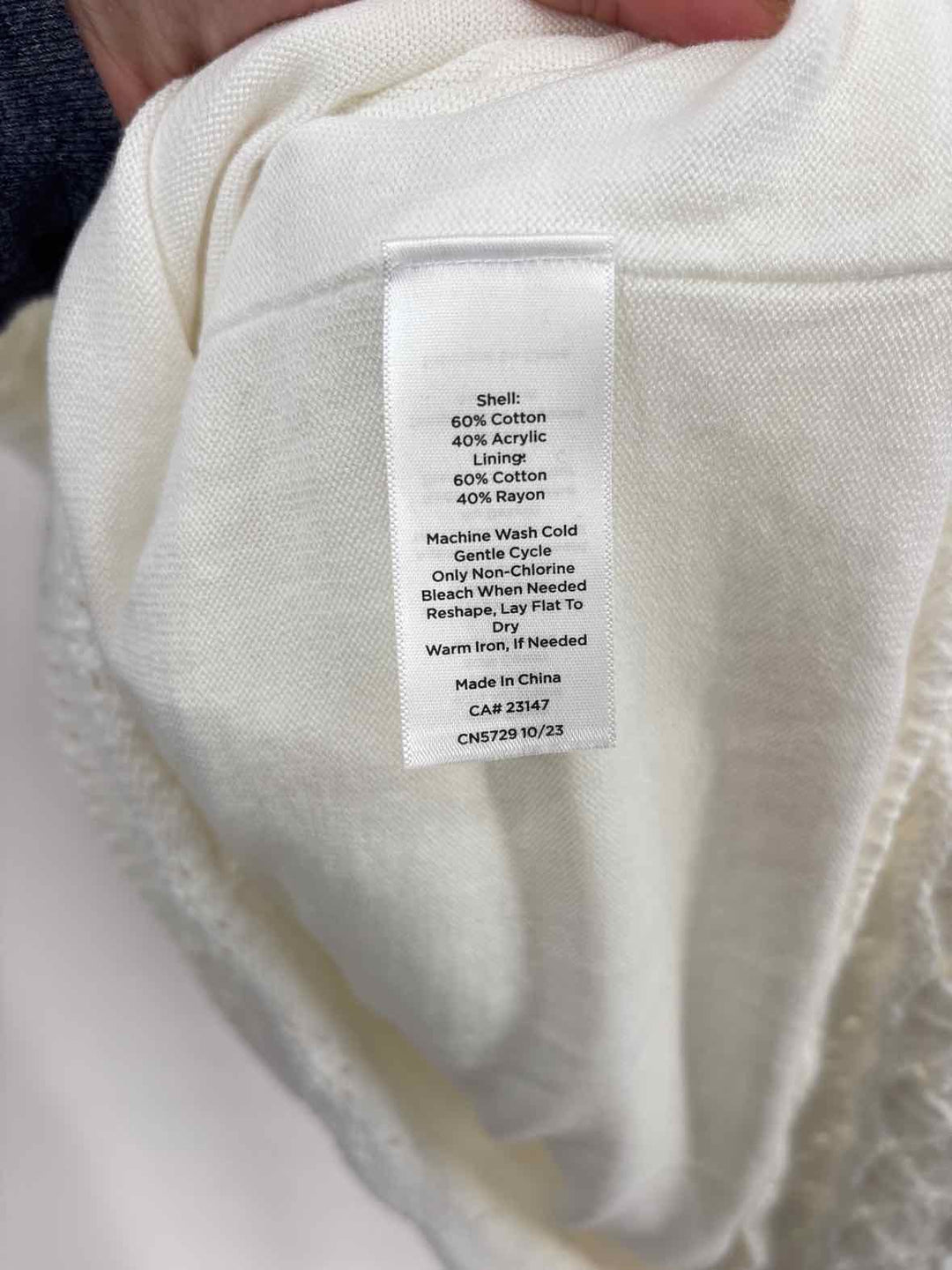 Size 2X Talbots White Dress