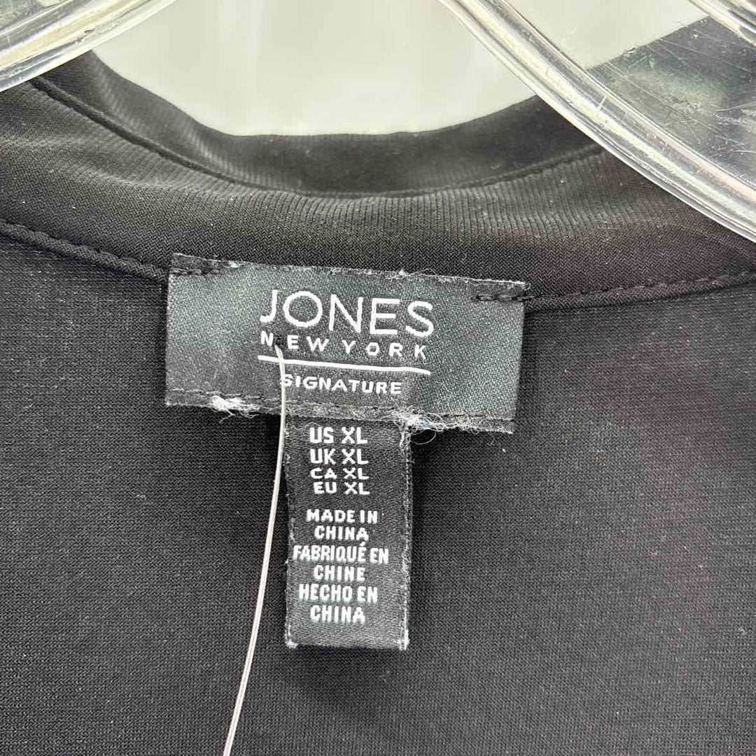 Size XL Jones New York Black Shirt