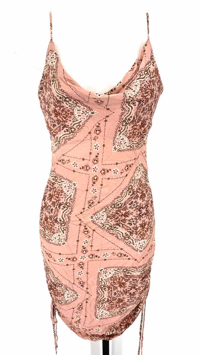 Size M PINK PRINT Dress