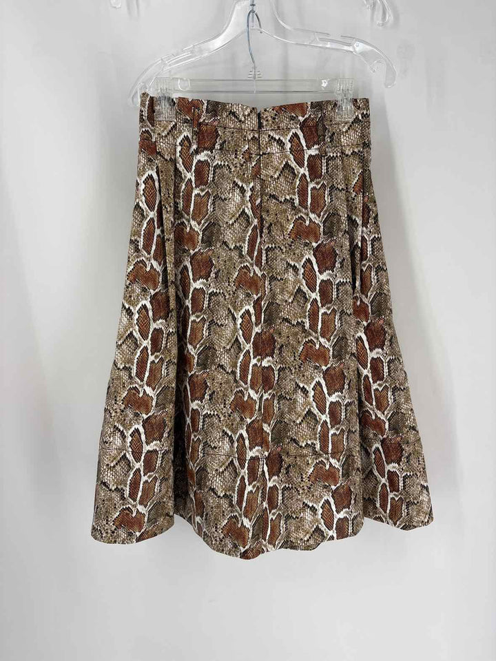 Size 2 PROENZA SCHOULER Brown Skirt
