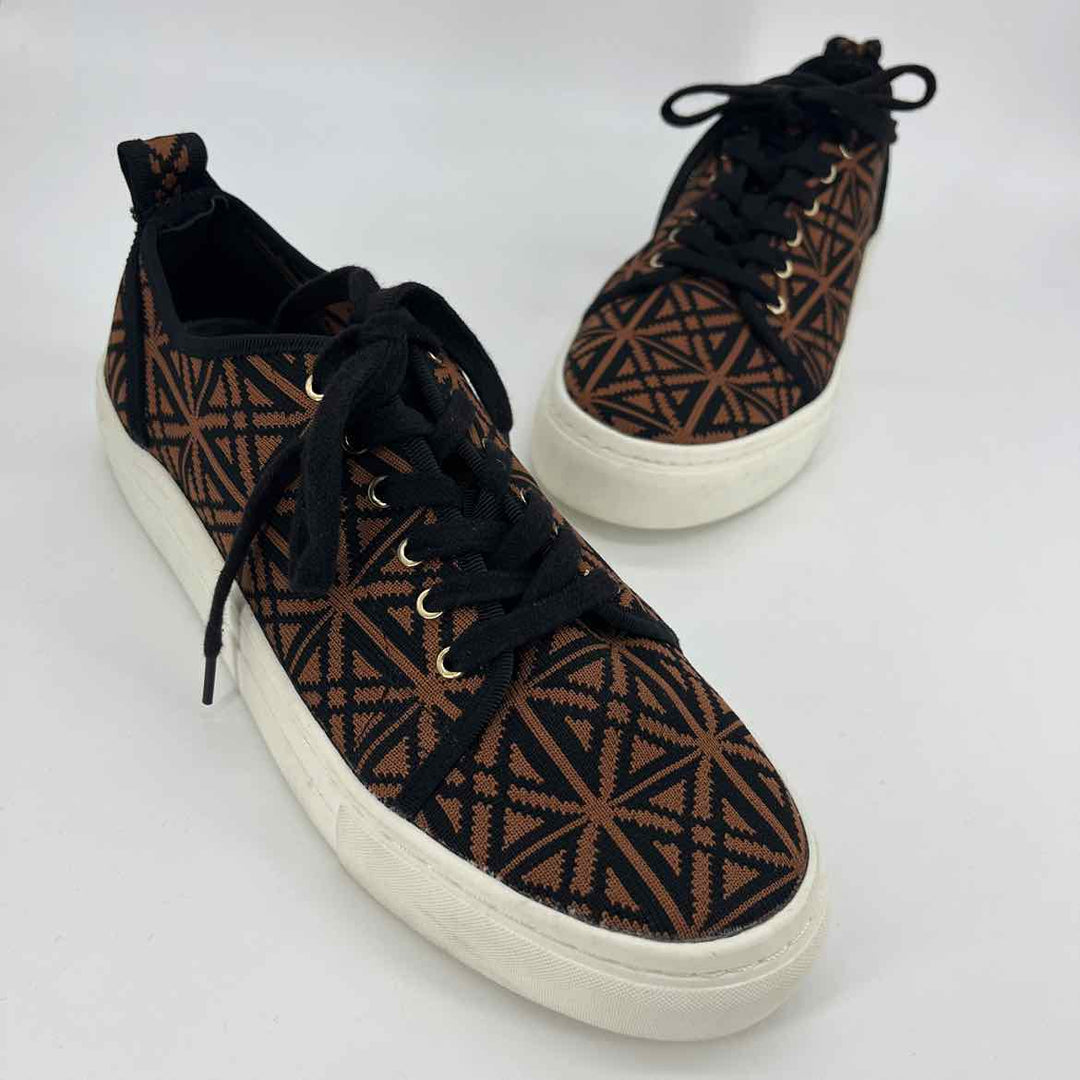Shoe Size 8.5 ANTONIO MELANI Brown Knit Sneakers
