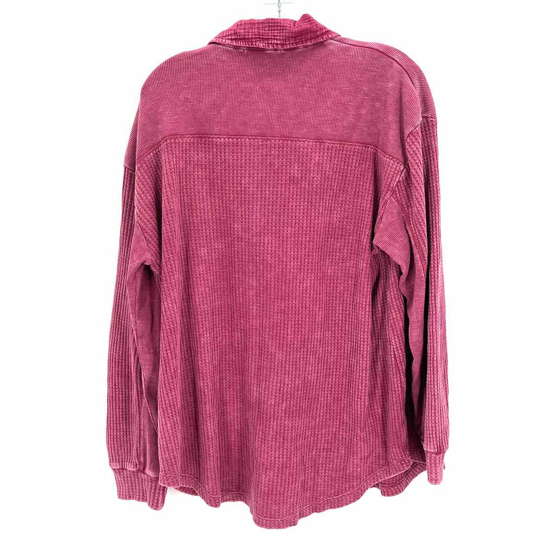 Size L Burgundy Shirt