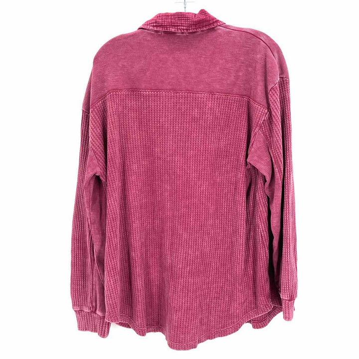 Size L Burgundy Shirt