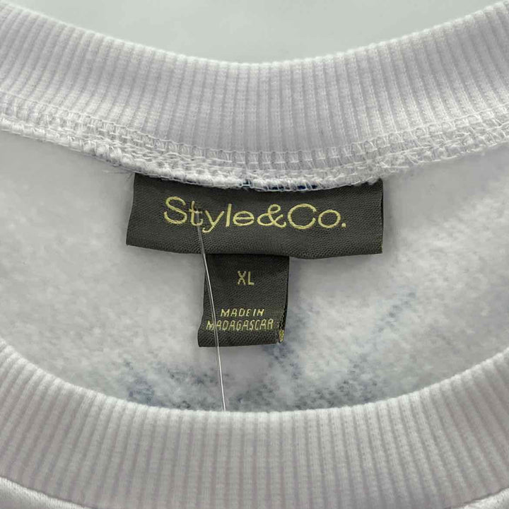 Size M Style & Co White Shirt