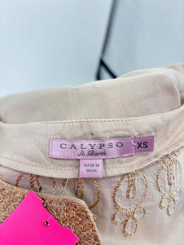 Size XS CALYPSO Tan Dress