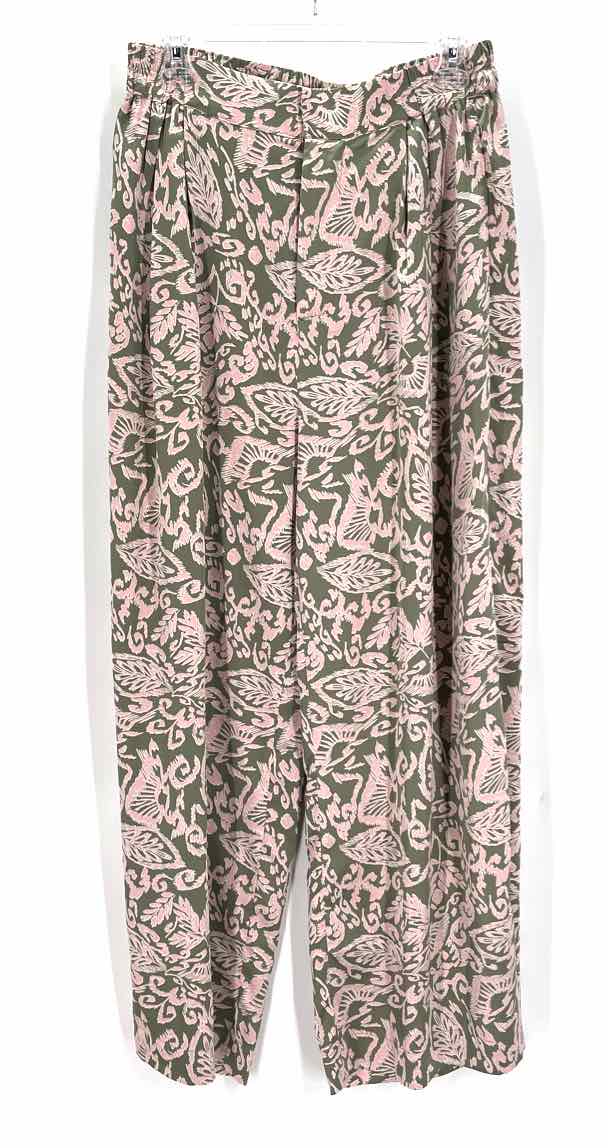 Size L KORI Green Print Pants