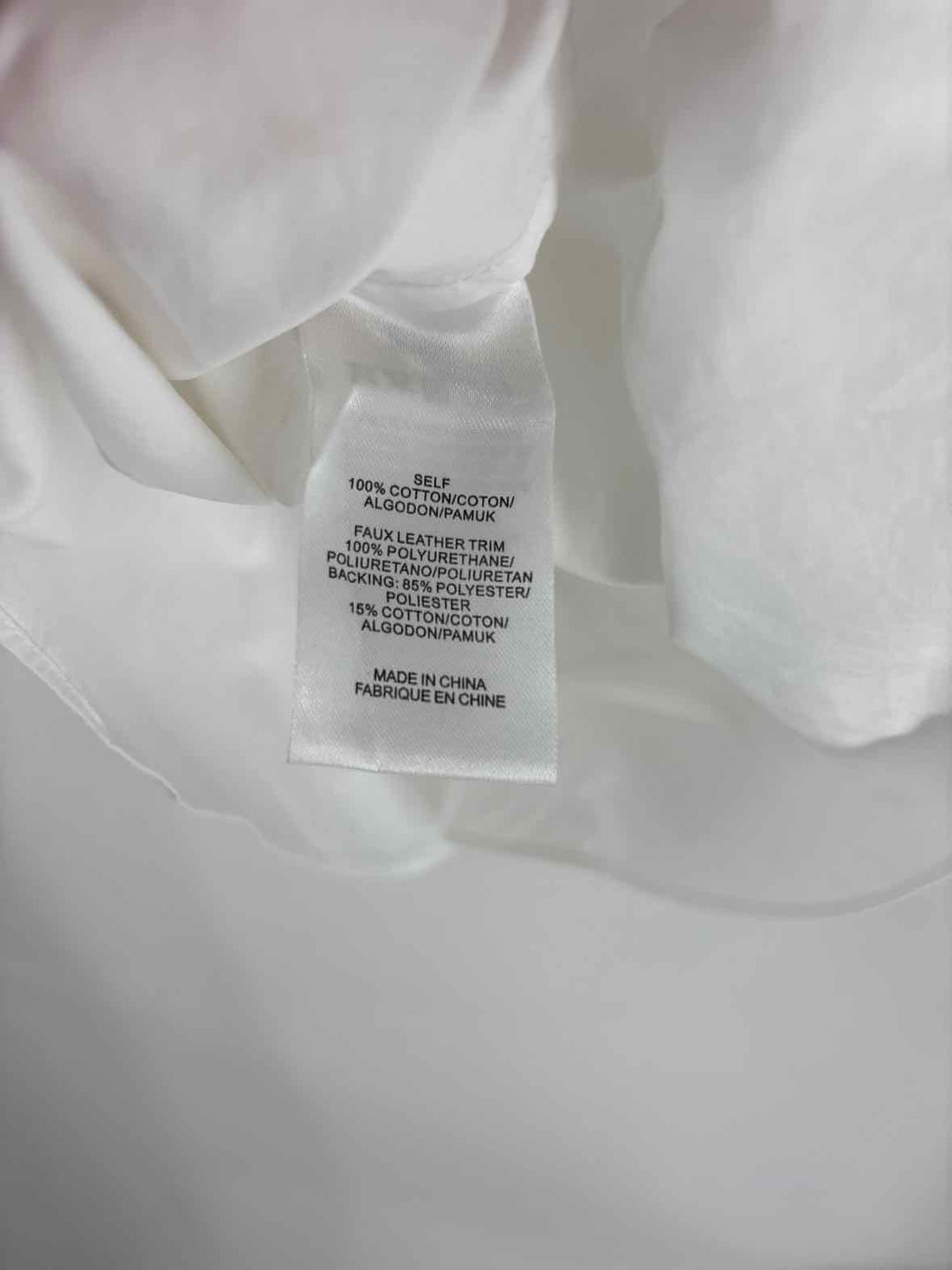 Size XXS TIBI White Shirt