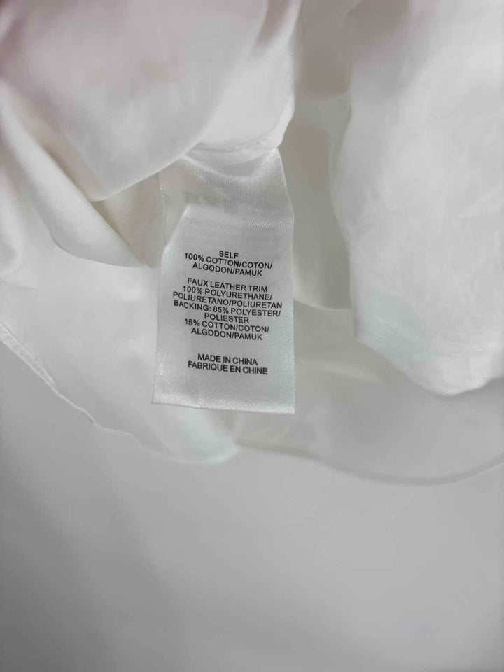 Size XXS TIBI White Shirt