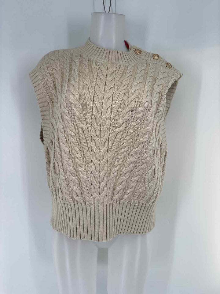 Size L LOFT Beige Shirt