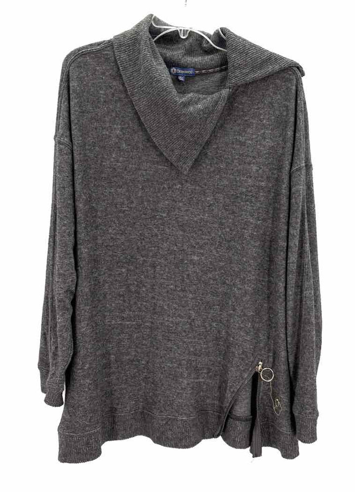 Size XL DEMOCRACY Gray Sweater