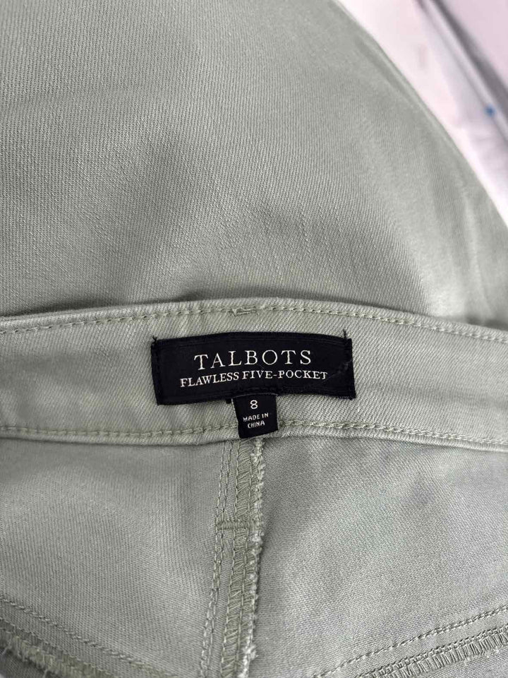 Size 8 Talbots Green Pants