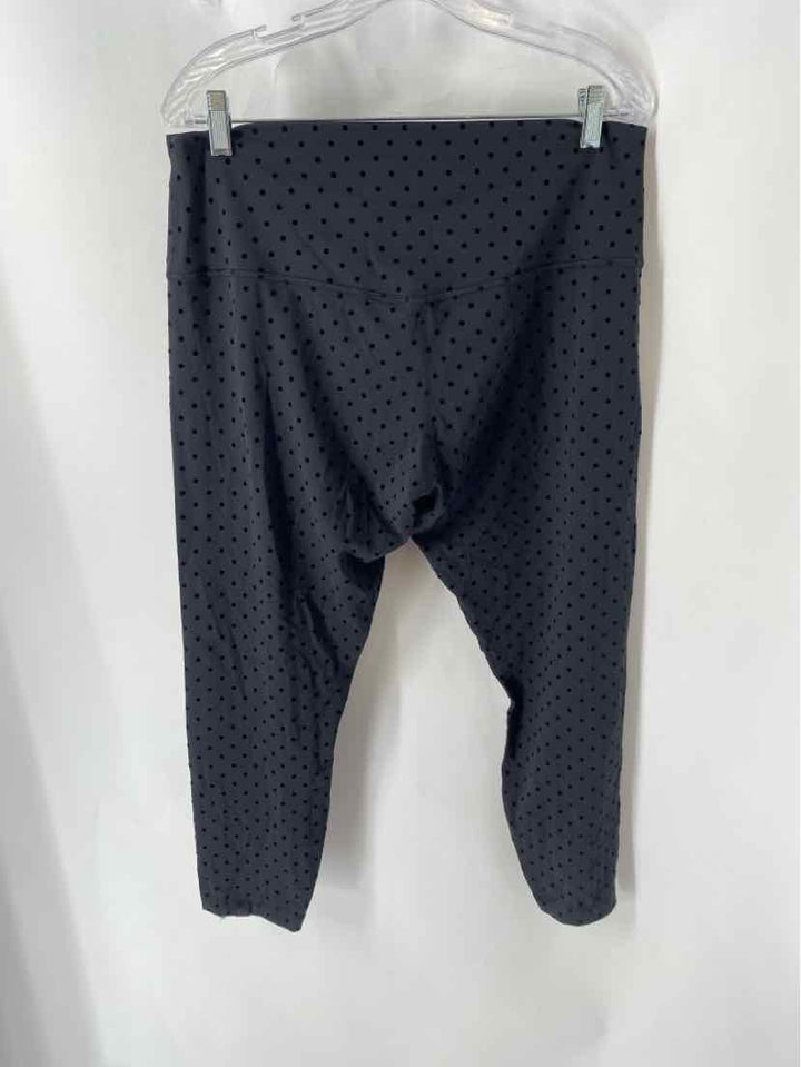 Size 16 Lululemon Black Print Pants