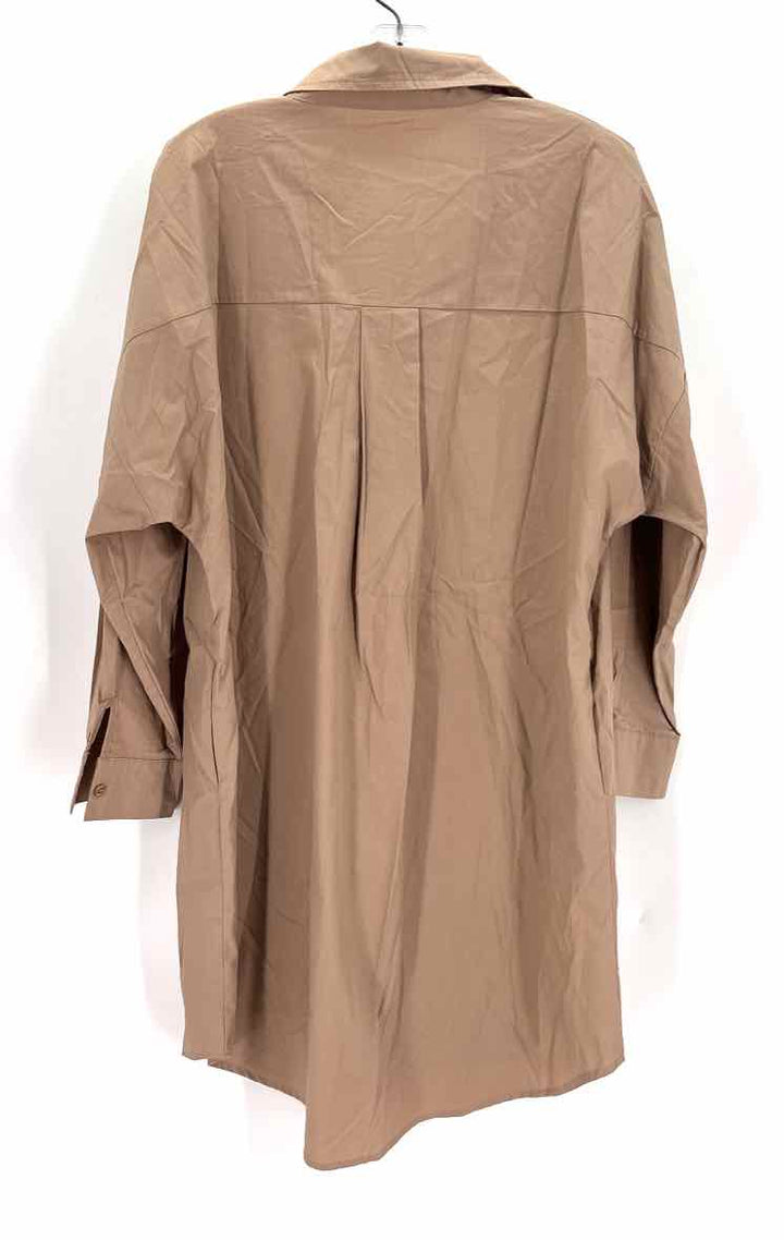 Size L Brown Dress