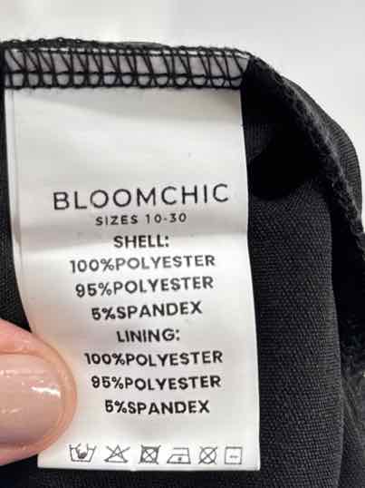 Size 22 Black Print Romper