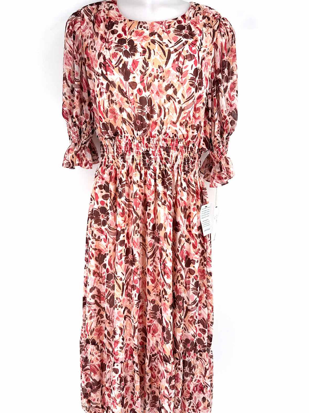 Size 16 MAGGY LONDON PINK PRINT Dress