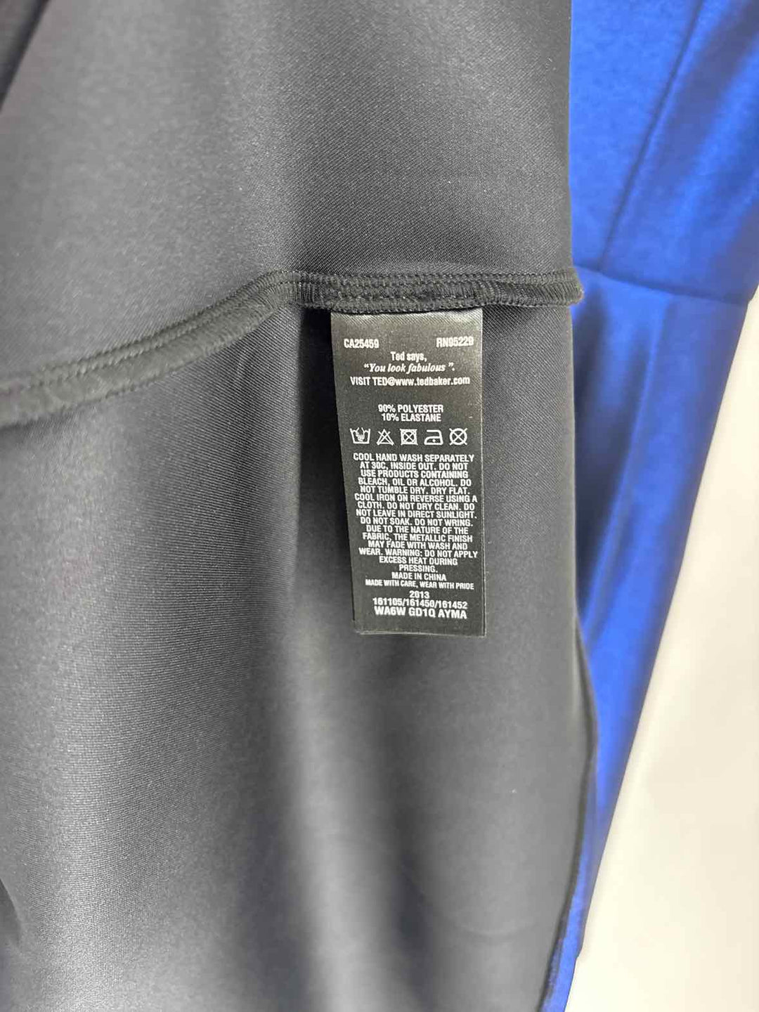 Size M TED BAKER Blue Luxury - Dress