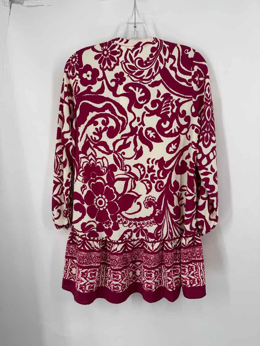 Size XS ZARA Purple Print Shirt