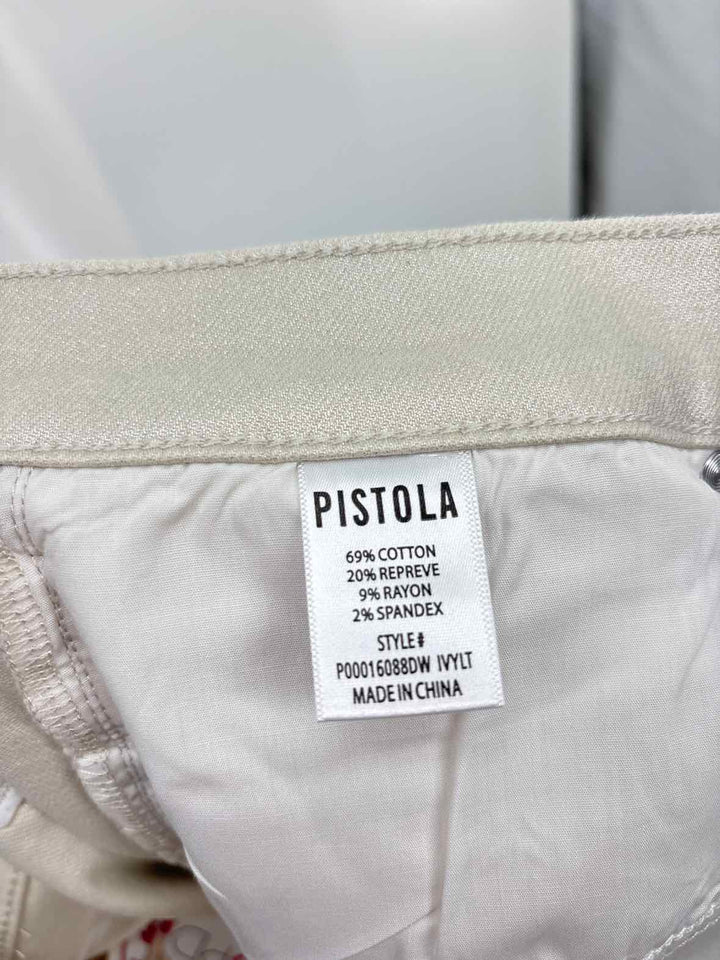 Size 31 Pistola Cream Jeans