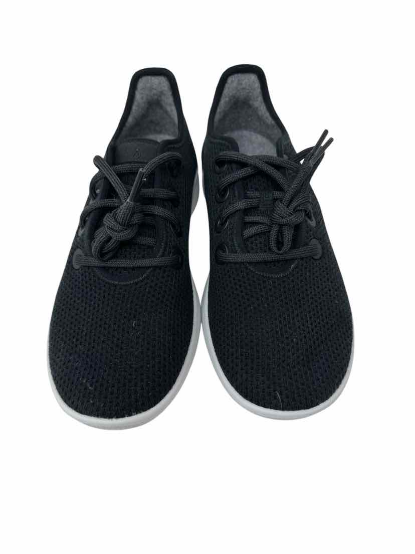 Shoe Size 9.5 ALL BIRDS Black Knit Flats