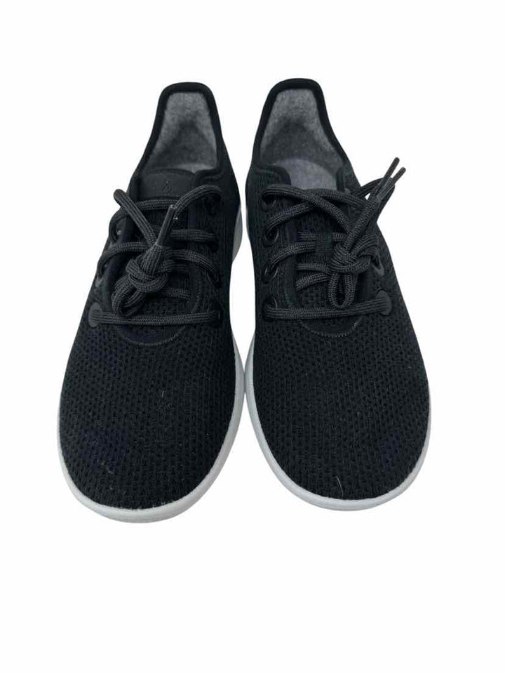 Shoe Size 9.5 ALL BIRDS Black Knit Flats