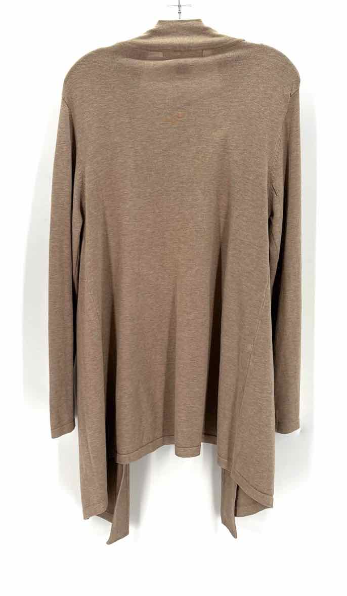 Size XL Tan Knit Cardigan