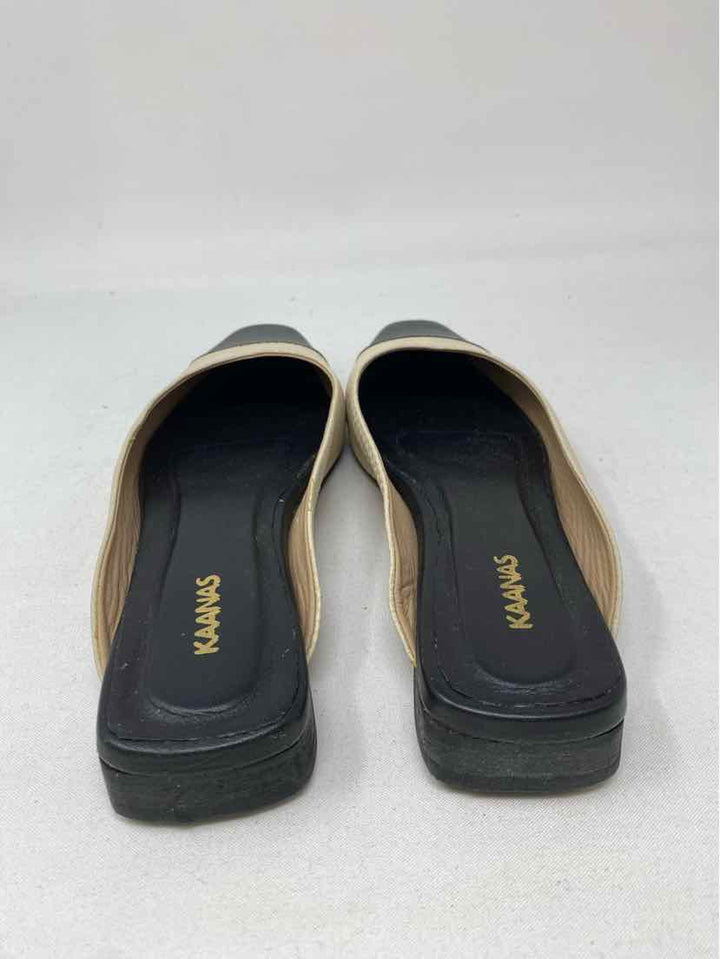 Shoe Size 7 Cream Flats