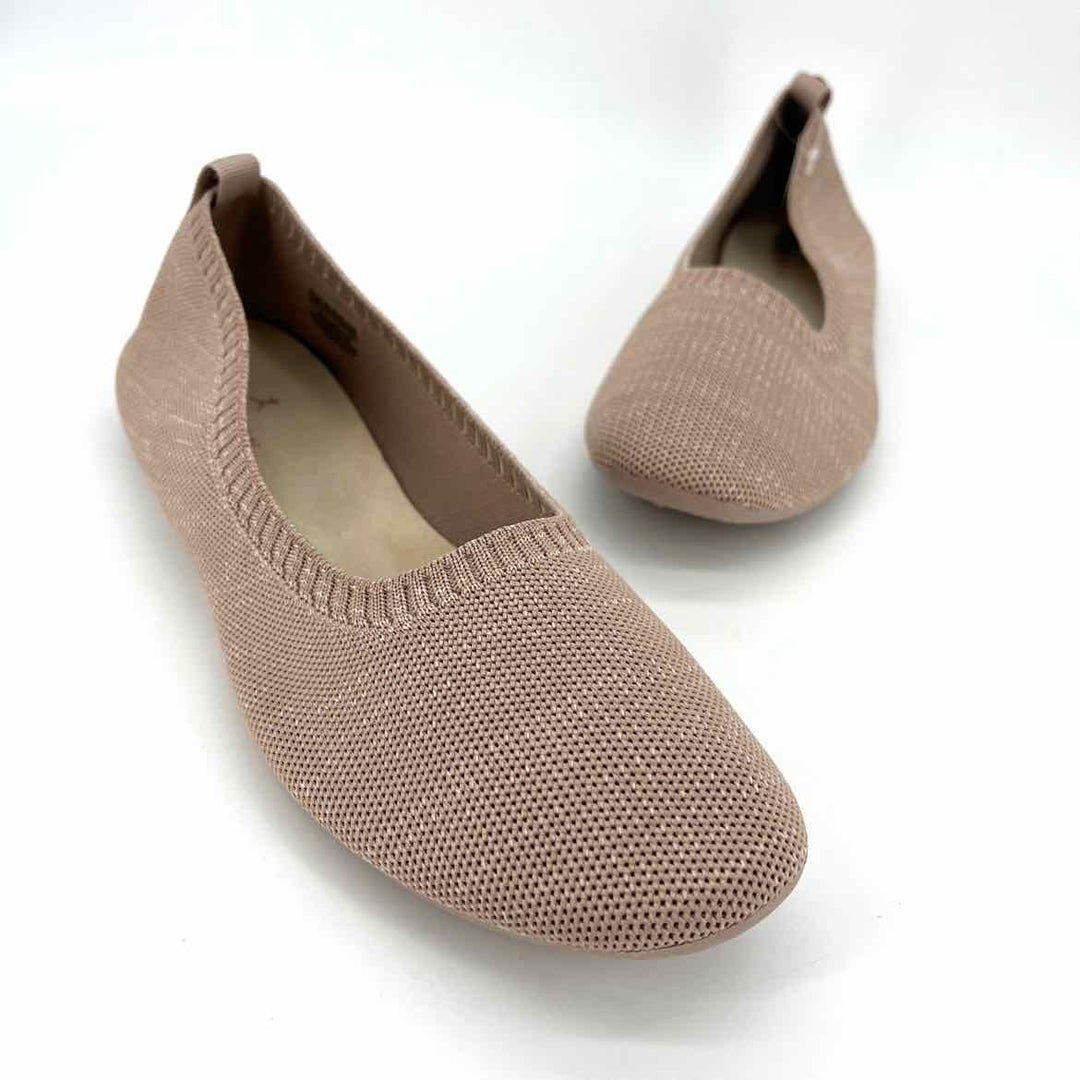 Shoe Size 9 Danskin Mauve Knit Flats
