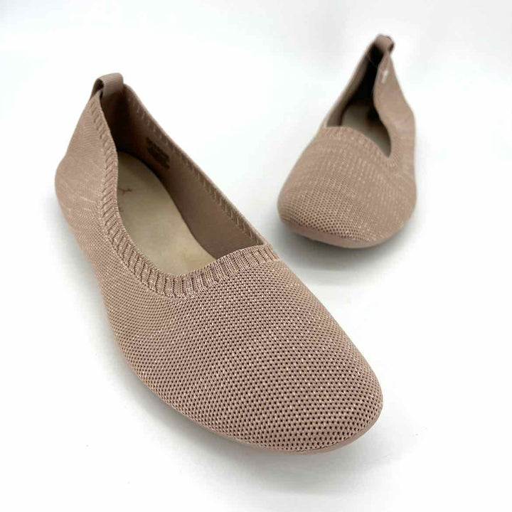 Shoe Size 9 Danskin Mauve Knit Flats
